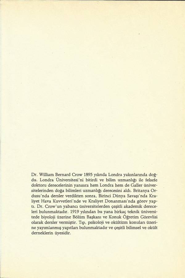 W. B. Crow — Büyünün Cadılığın ve Okültizmin Tarihi